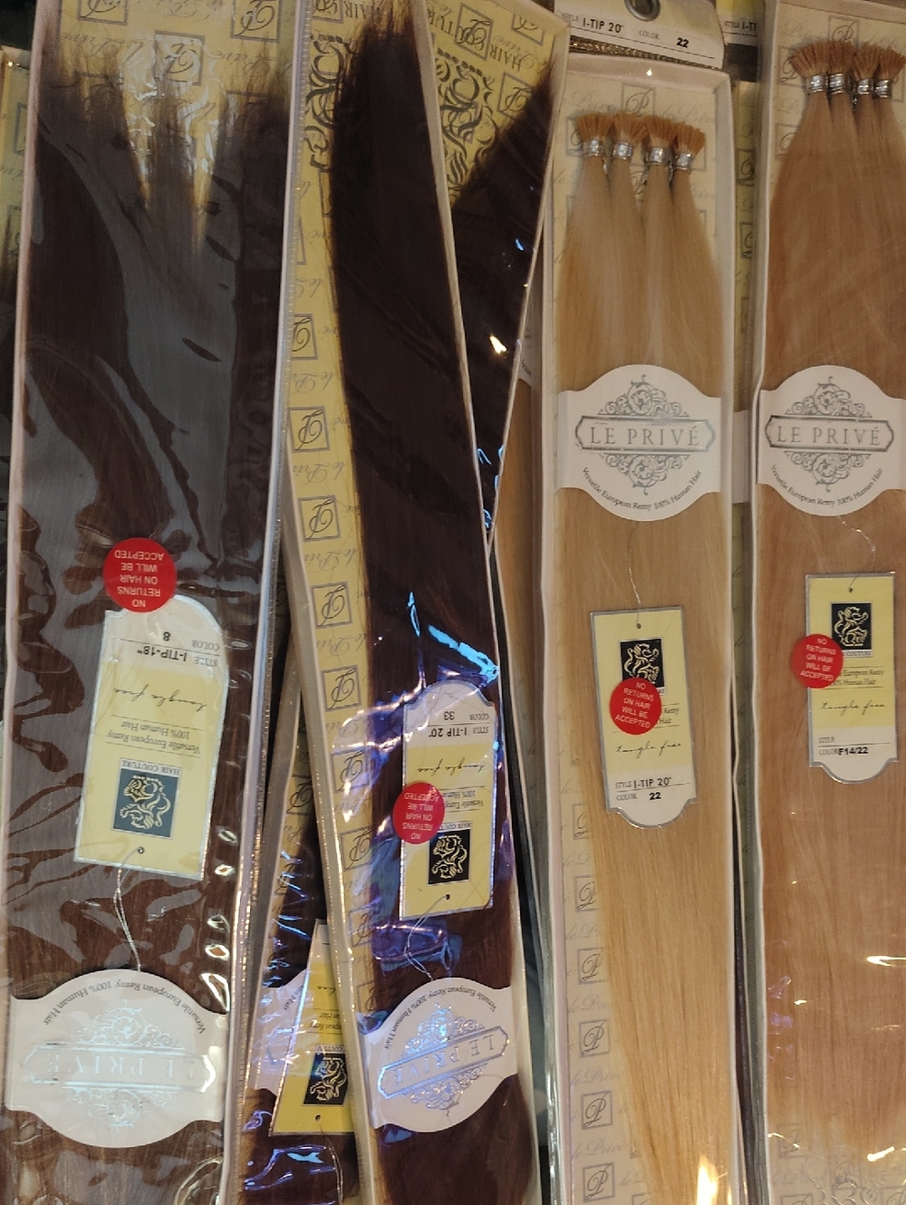 Le Prive Itips Hair Extensions Lot